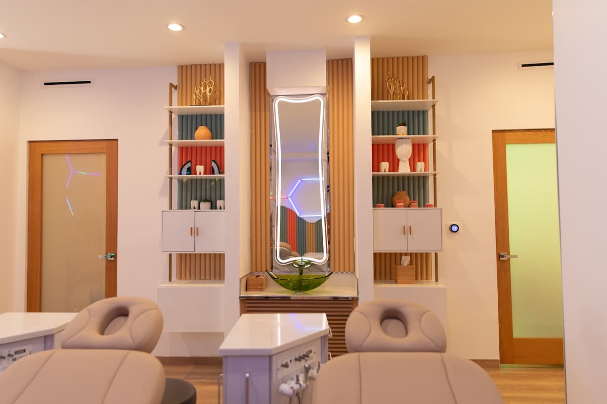 Bright open treatment area at Smiles4Life in Thousand Oaks, CA