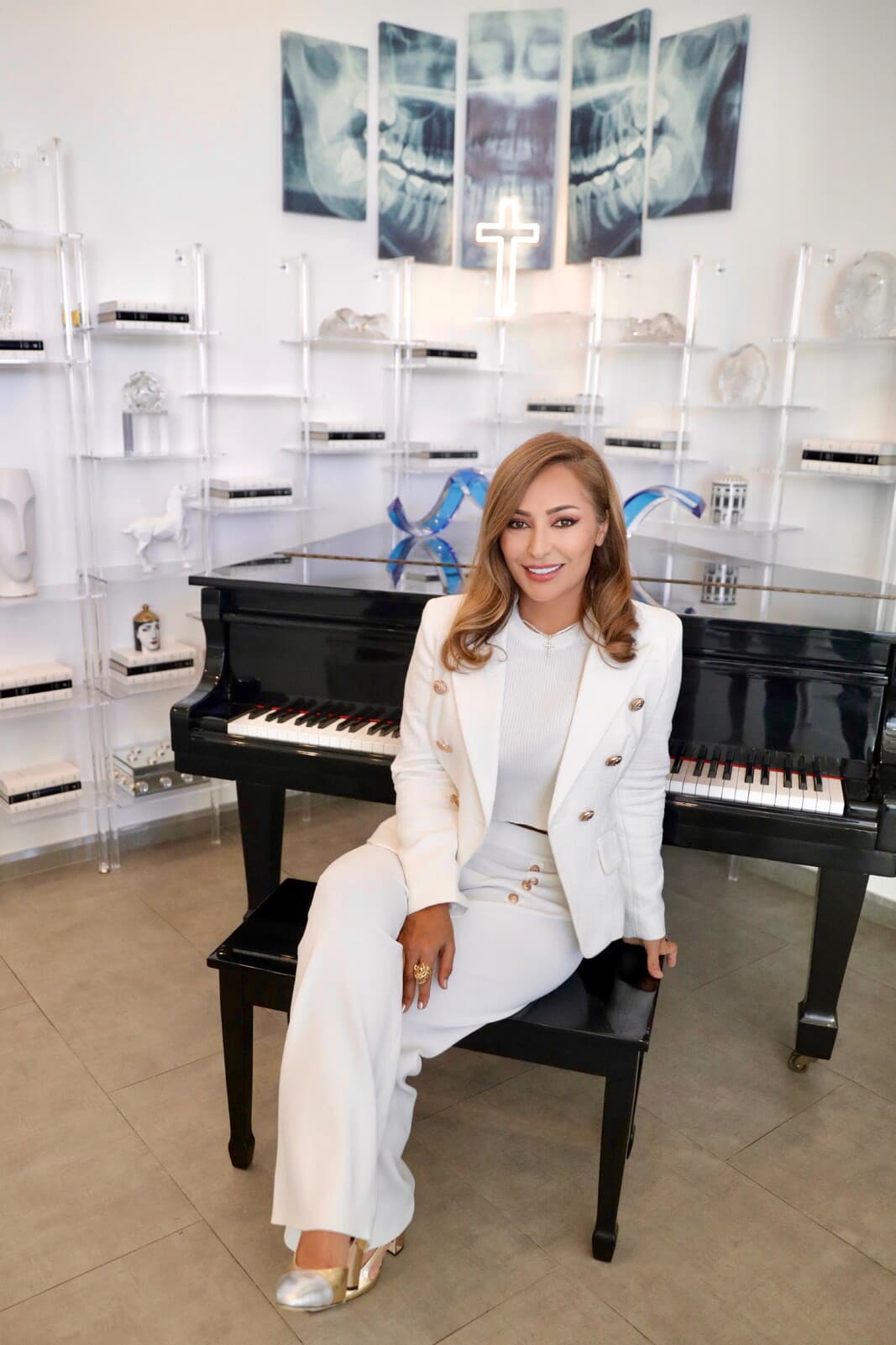 Pantea Choroomi, co-founder of Smiles4Life, photographed for Conejo Valley City Lifestyle